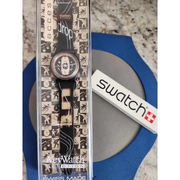 Vintage Swatch Key Access watch DROP OUT SKR100 New old stock - Picture 2 of 12